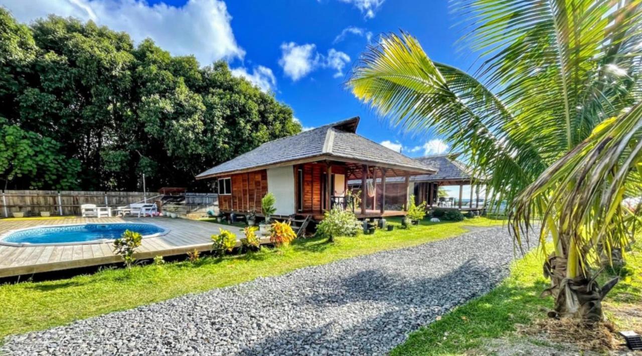 Raiatea - Orion Pool Bungalow Утуроа Екстериор снимка