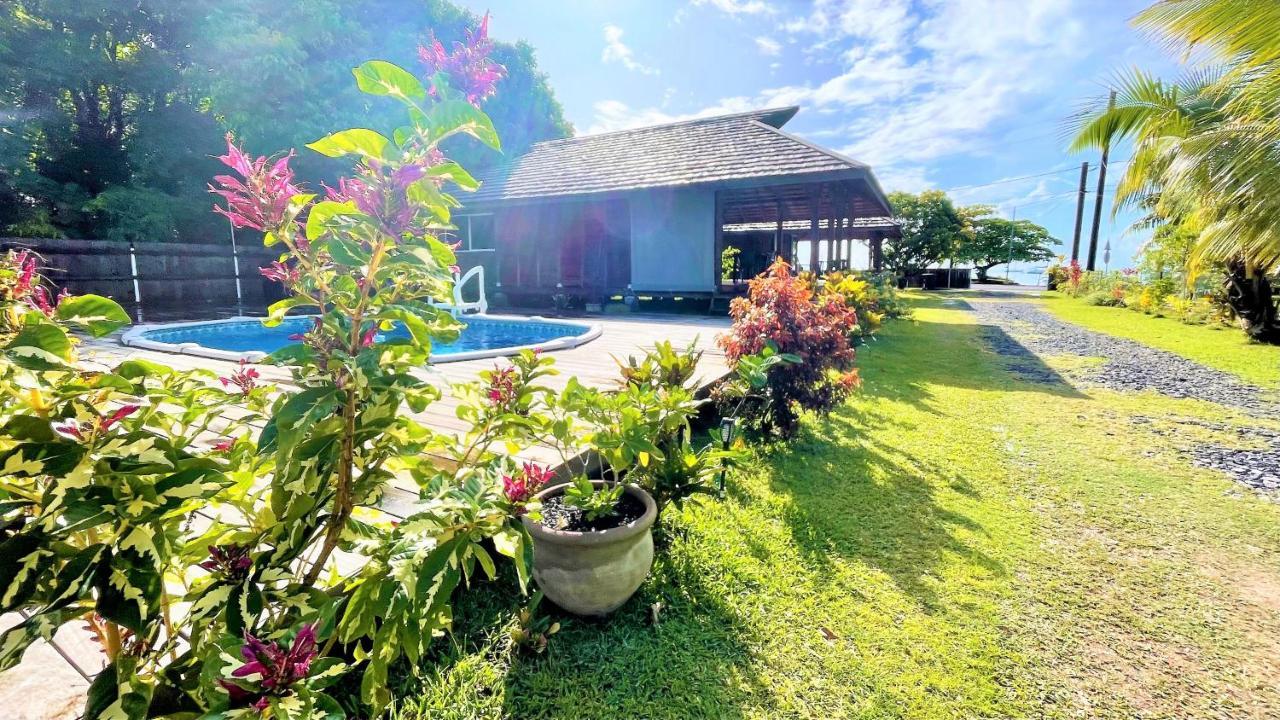 Raiatea - Orion Pool Bungalow Утуроа Екстериор снимка