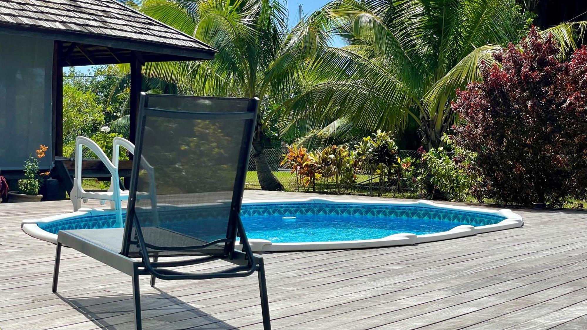Raiatea - Orion Pool Bungalow Утуроа Екстериор снимка